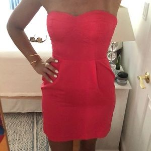 Hot Pink Mini Dress